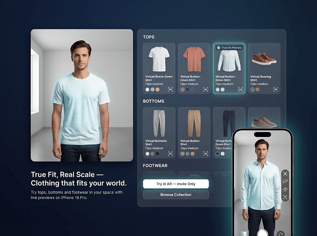 SimulaFly Spatial Commerce Experience